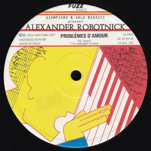Alexander Robotnick : Problèmes D'Amour (12", RE)