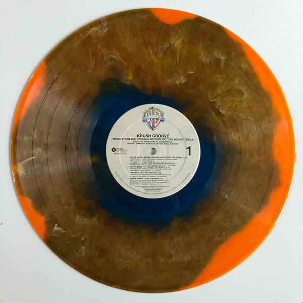 Various : Krush Groove (Music From The Motion Picture Sound Track) (LP, Album, Ltd, RE, Blu)
