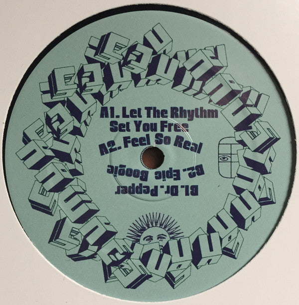 Haus!* Vs Hawkes!* : Let The Rhythm E.P. (12", EP, Ltd)