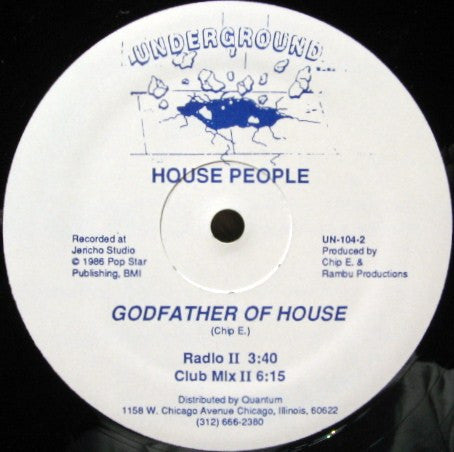 House People : Godfather Of House (12")