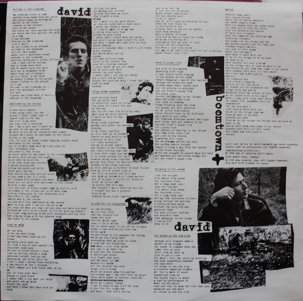 David + David : Boomtown (LP, Album, B -)