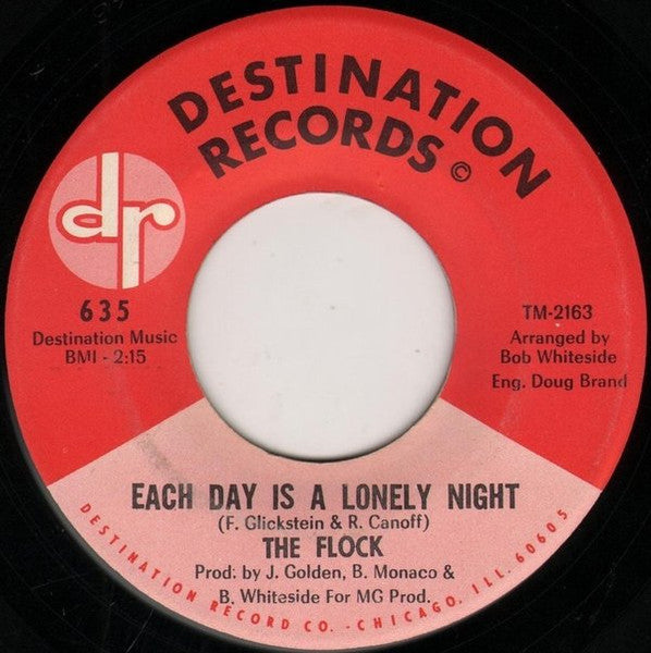 The Flock : Take Me Back / Each Day Is A Lonely Night (7")