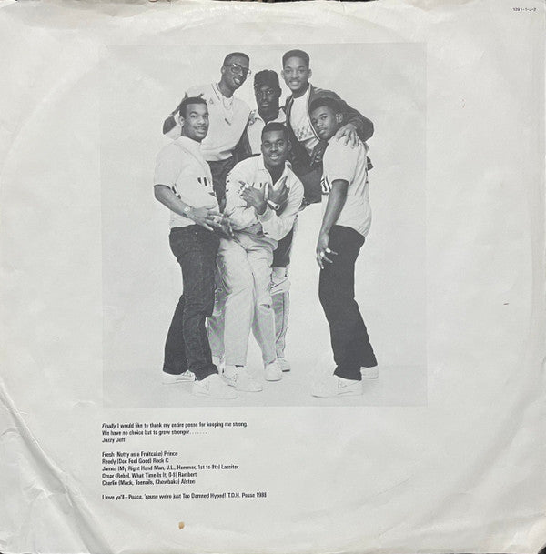 DJ Jazzy Jeff & The Fresh Prince : He's The DJ, I'm The Rapper (2xLP, Album, Hau)