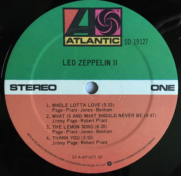 Led Zeppelin : Led Zeppelin II (LP, Album, RE, Spe)