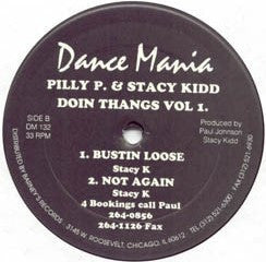 Pilly P. & Stacy Kidd : Doin Thangs Vol 1. (12")