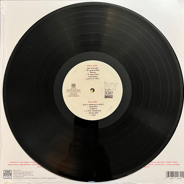 Ivy : Realistic (LP, Album, RE)