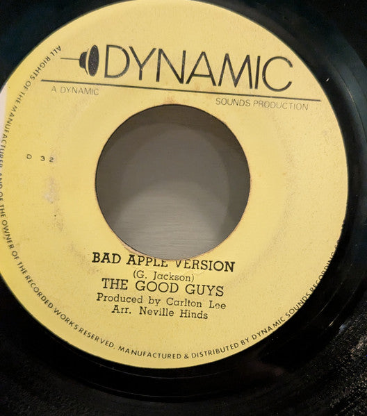 Barry Biggs / The Good Guys (2) : One Bad Apple / Bad Apple Version (7")