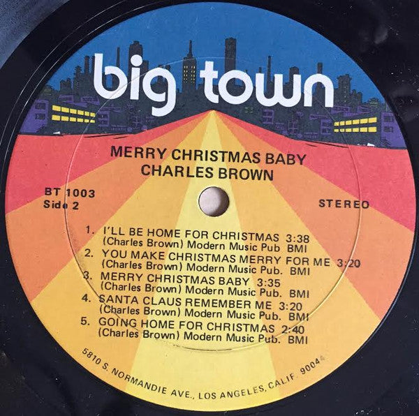 Charles Brown : Merry Christmas Baby (LP, Album)