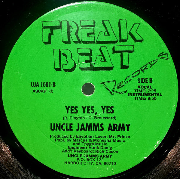 Uncle Jamms Army* : Dial-A-Freak (12")