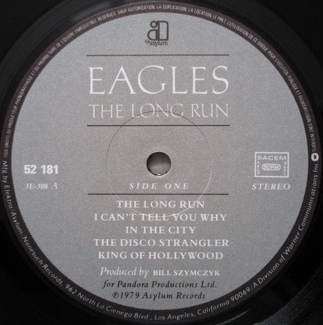 Eagles : The Long Run (LP, Album, Gat)