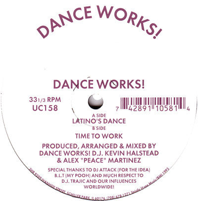 Dance Works! : Dance Works! (12")