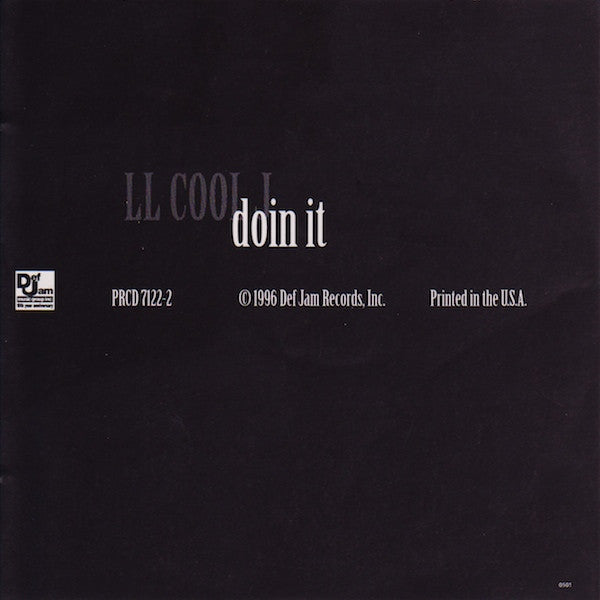 LL Cool J : Doin It (CD, Single, Promo)