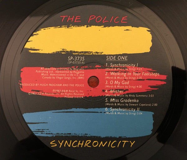 The Police : Synchronicity (LP, Album, BRY)