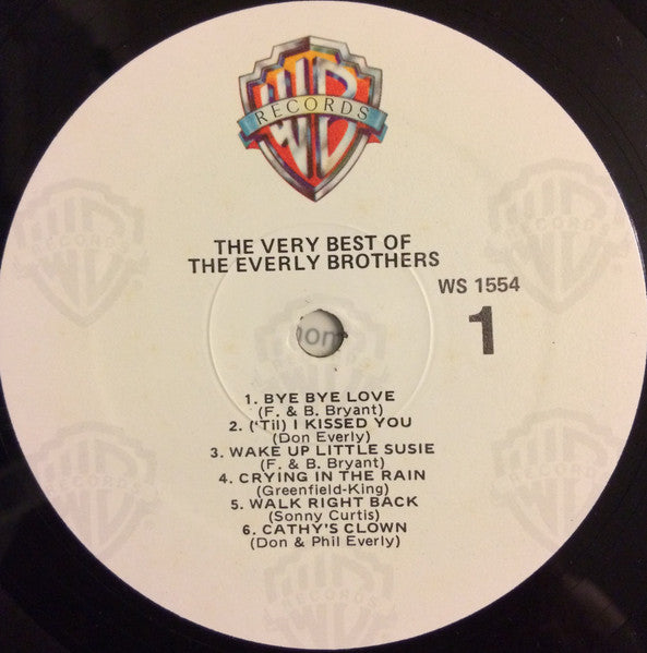 Everly Brothers : The Very Best of The Everly Brothers (LP, Album, RE, Win)
