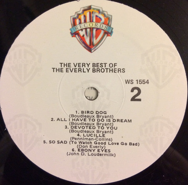 Everly Brothers : The Very Best of The Everly Brothers (LP, Album, RE, Win)