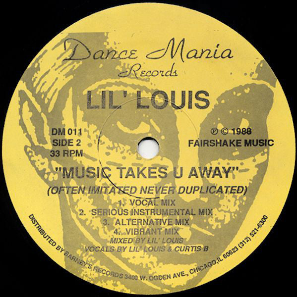 Lil' Louis : The Original Video Clash (12", RP)