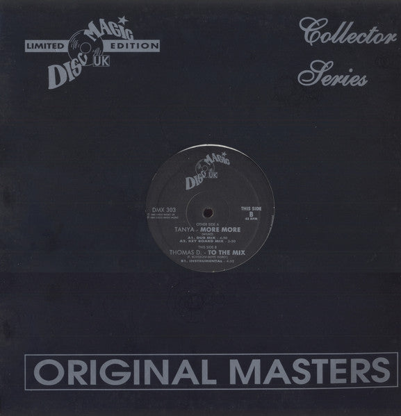 Tanya (9) / Thomas D. (2) : More More / To The Mix (12", Ltd)