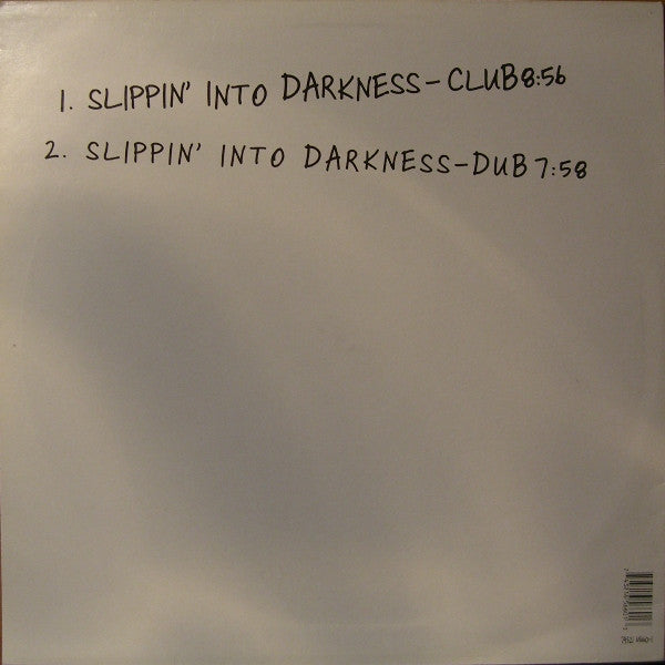 War : Slippin' Into Darkness (Armand Van Helden Remix) (12")