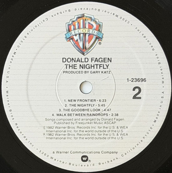 Donald Fagen : The Nightfly (LP, Album, SRC)