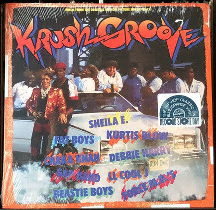 Various : Krush Groove (Music From The Motion Picture Sound Track) (LP, Album, Ltd, RE, Blu)
