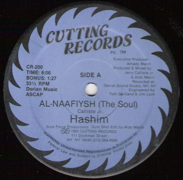 Hashim : Al-Naafiysh (The Soul) (12", Dar)