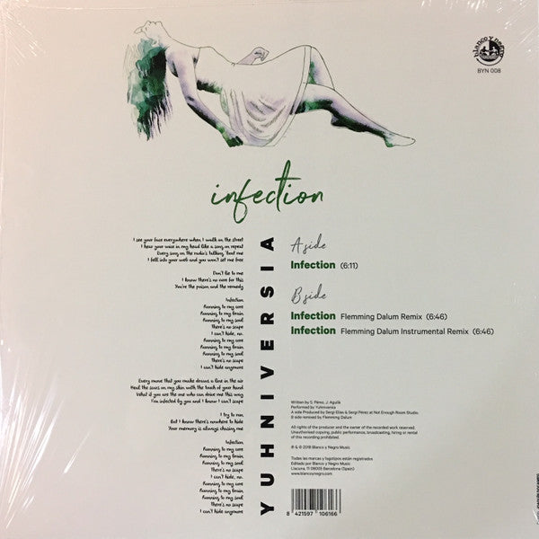 Yuhniversia : Infection (12", Single, Gre)