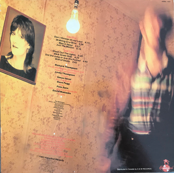 Richard & Linda Thompson : Shoot Out The Lights (LP, Album, Cin)