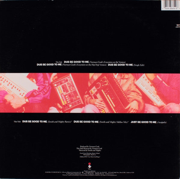 Beats International : Dub Be Good To Me (Remixes) (12", Promo)