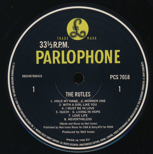 The Rutles : The Rutles (LP, Album, RE, 180 + 7", EP)