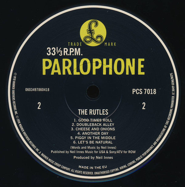 The Rutles : The Rutles (LP, Album, RE, 180 + 7", EP)