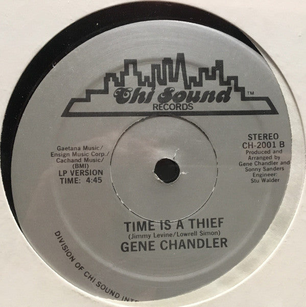 Gene Chandler : Make The Living Worthwhile / Time Is A Thief (12")