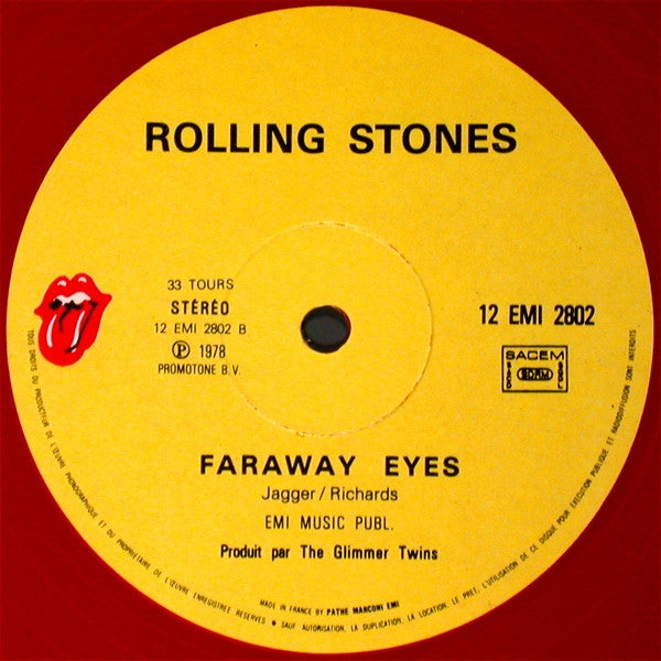 The Rolling Stones : Miss You (12", Red)