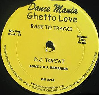 Back To Tracks / Flat Circuit : Ghetto Love / Ghetto Beat Down (12")