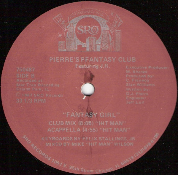 Pierre's Pfantasy Club Featuring J.R.* : Fantasy Girl (12")