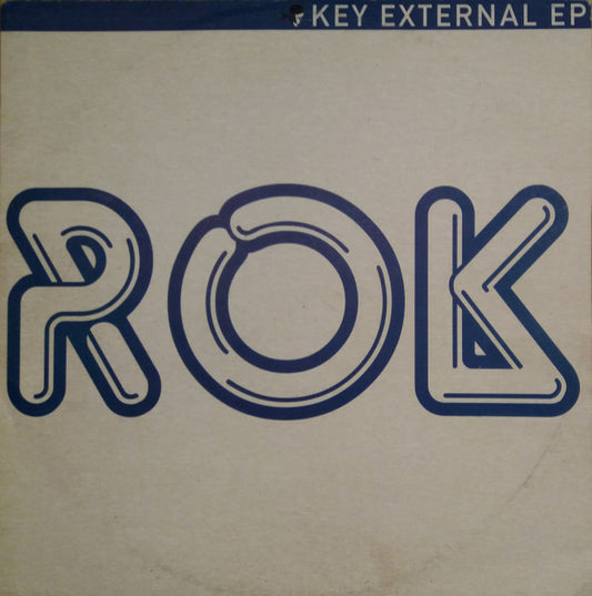 Rok : Key External EP (12", EP, Ltd, Cle)