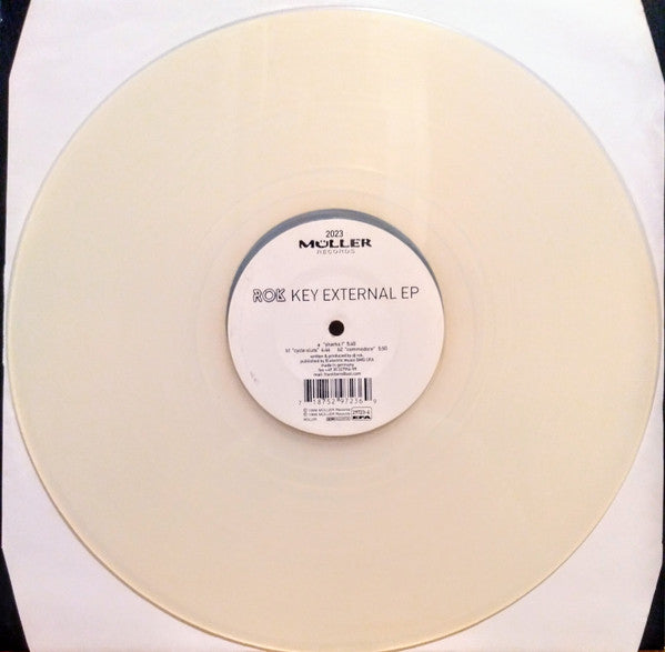 Rok : Key External EP (12", EP, Ltd, Cle)
