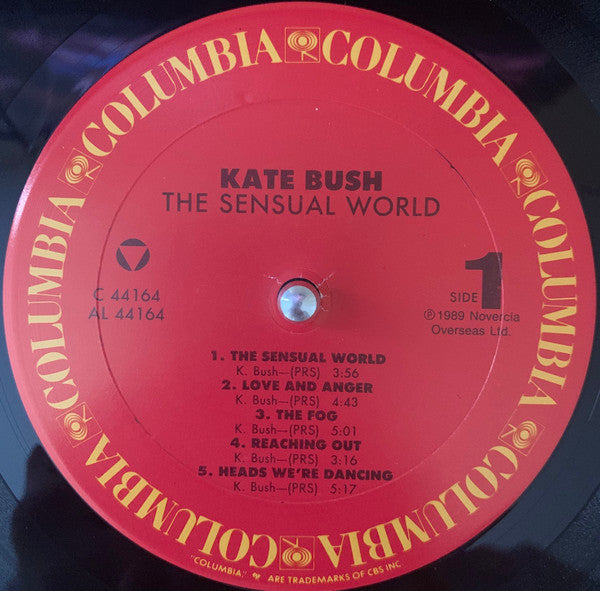 Kate Bush : The Sensual World (LP, Album)