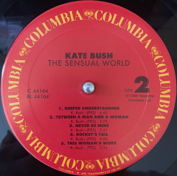 Kate Bush : The Sensual World (LP, Album)