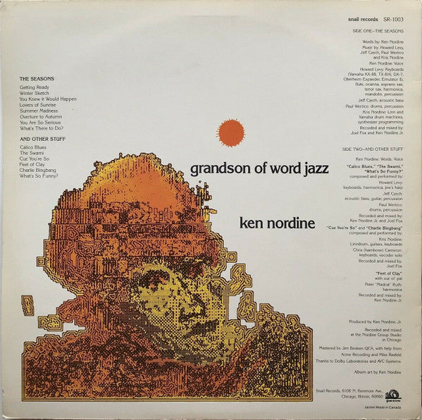 Ken Nordine : Grandson Of Word Jazz (LP, Album)