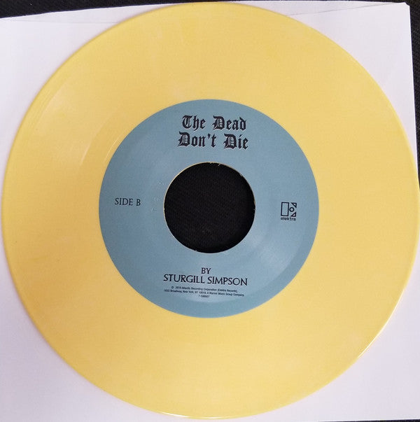 Sturgill Simpson : The Dead Don't Die (7", Single, Yel)