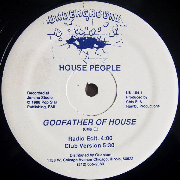 House People : Godfather Of House (12")