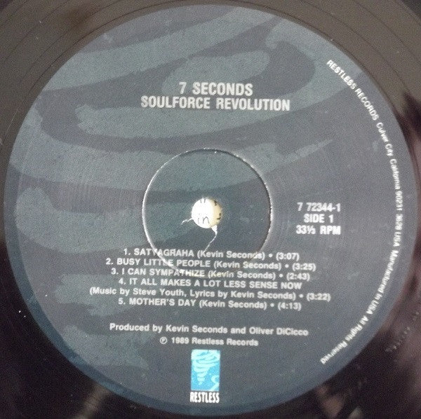 7 Seconds : Soulforce Revolution (LP, Album)