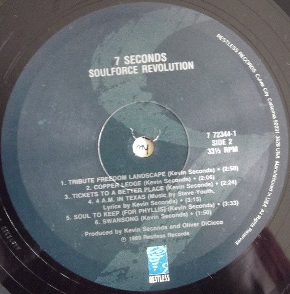 7 Seconds : Soulforce Revolution (LP, Album)