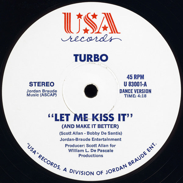 Turbo (34) : Let Me Kiss It (And Make It Better) (12")