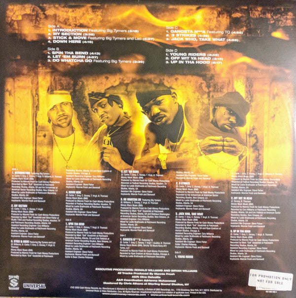Hot Boy$* : Let 'Em Burn (2xLP, Album)