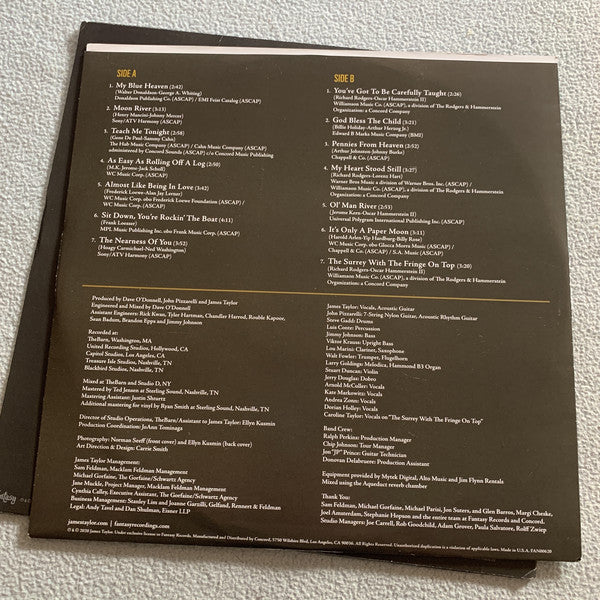 James Taylor (2) : American Standard  (LP, 180)