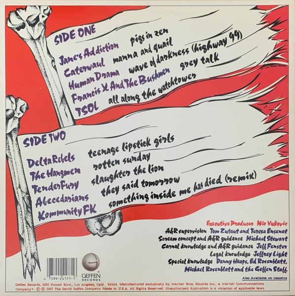 Various : Scream (The Compilation) (LP, Comp, SRC)