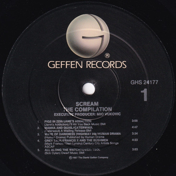 Various : Scream (The Compilation) (LP, Comp, SRC)
