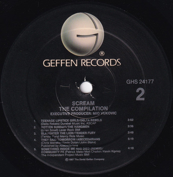 Various : Scream (The Compilation) (LP, Comp, SRC)