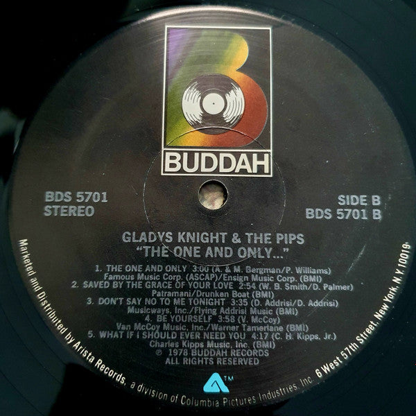 Gladys Knight & The Pips* : The One And Only... (LP, Album)